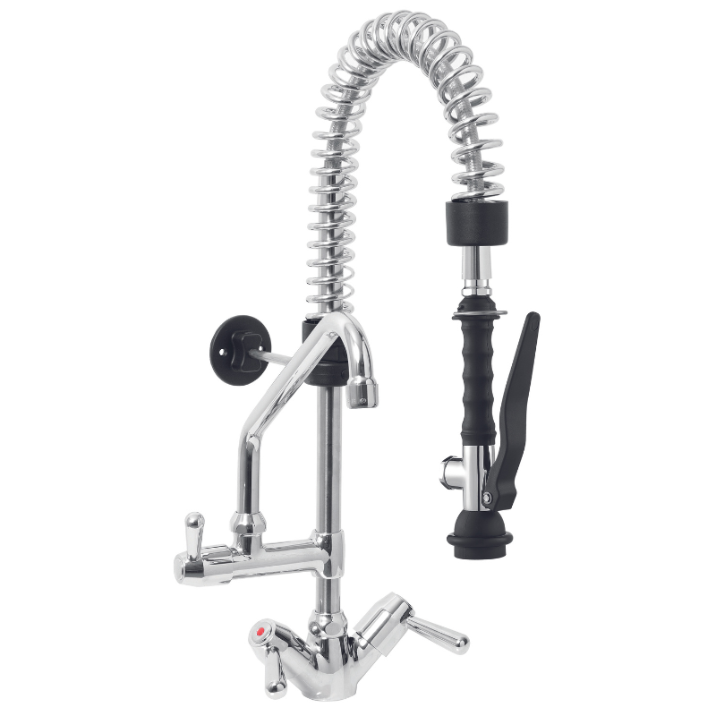 Geschirrbrause Mini mit Einlochmischer - Fortgeschrittene Funktionen und einfache Installation | FourniResto Geschirrbrause Mini mit Einlochmischer - Fortgeschrittene Funktionen und einfache Installation | FourniResto