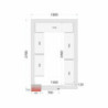 Kühlraumregal-Kit 1800x2700 TEFCOLD - Optimale Organisation