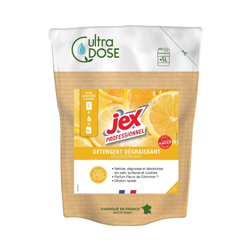 Desinfektionsmittel Ultra-Dosierung 5 L - Zitronenblüten Jex: Optimale Hygiene & langanhaltender Duft Desinfektionsmittel Ultra-Dosierung 5 L - Zitronenblüten Jex: Optimale Hygiene & langanhaltender Duft