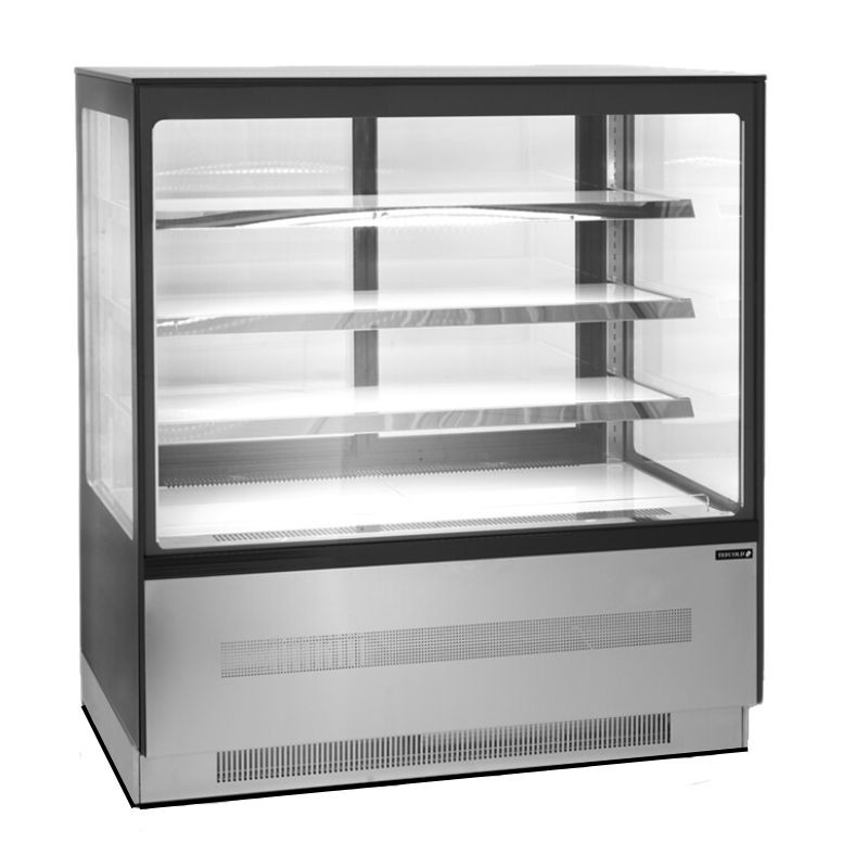 Kühlvitrine Theke 2 Türen Schwarz - 210 L | TEFCOLD LPD903F/SCHWARZ Kühlvitrine Theke 2 Türen Schwarz - 210 L | TEFCOLD LPD903F/SCHWARZ