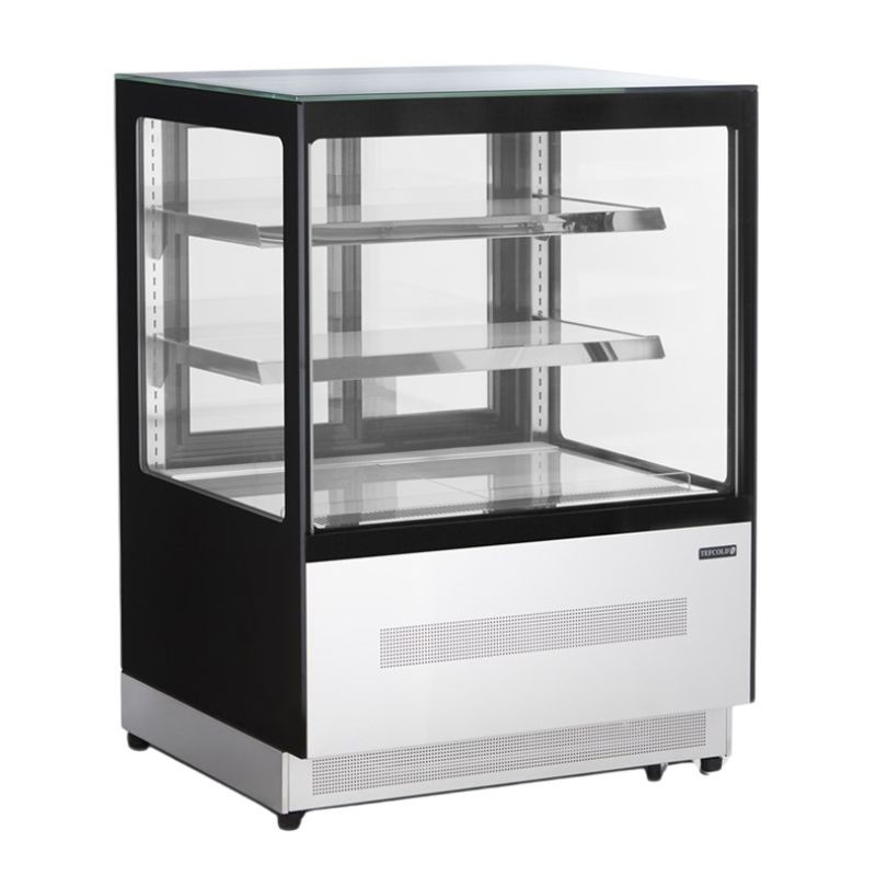 Kühlvitrine Theke 2 Glastüren Schwarz - 140L TEFCOLD Kühlvitrine Theke 2 Glastüren Schwarz - 140L TEFCOLD