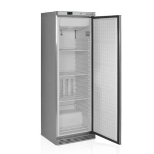 Geventileerde Negatieve Koelkastkast Inox - 340 L TEFCOLD: optimale opslag voor keukenprofessionals.
