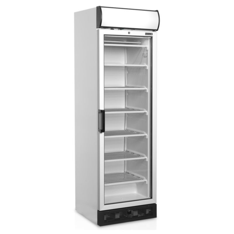 Gefrierschrank mit Glastür und Baldachin - 270 L TEFCOLD: Optimale Präsentation Ihrer Tiefkühlprodukte Gefrierschrank mit Glastür und Baldachin - 270 L TEFCOLD: Optimale Präsentation Ihrer Tiefkühlprodukte