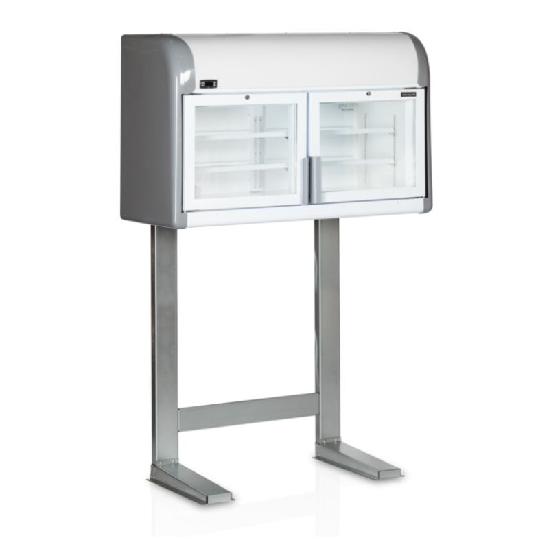 Wand-Gefrierschrank mit Halterung - 2 Glastüren - 170L TEFCOLD | Optimieren Sie Ihre Verkaufsfläche Wand-Gefrierschrank mit Halterung - 2 Glastüren - 170L TEFCOLD | Optimieren Sie Ihre Verkaufsfläche