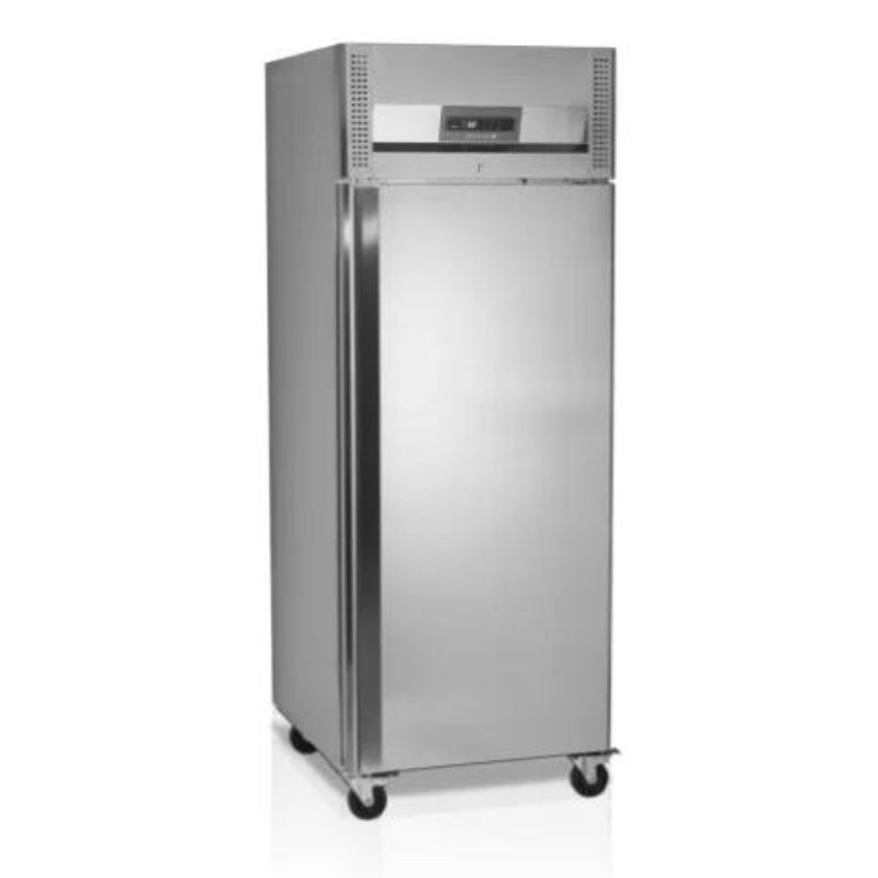 Fischkühlschrank aus Edelstahl - 507 L TEFCOLD RKS600 | Positive Kühlvitrine | Frische und Organisation Fischkühlschrank aus Edelstahl - 507 L TEFCOLD RKS600 | Positive Kühlvitrine | Frische und Organisation