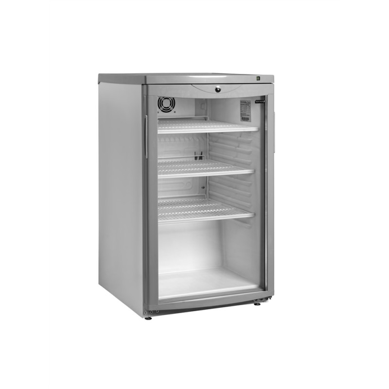 Glasierte Getränkekühlschrank mit Ventilator - 105 L TEFCOLD: Optimale Lagerung und Konservierung. Glasierte Getränkekühlschrank mit Ventilator - 105 L TEFCOLD: Optimale Lagerung und Konservierung.