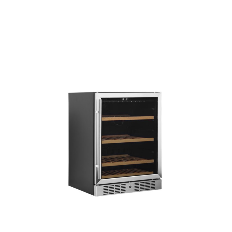 Wijnkelder 1 Glazen Deur - 48 Flessen TEFCOLD: Hedendaags Ontwerp - LED-verlichting Wijnkelder 1 Glazen Deur - 48 Flessen TEFCOLD: Hedendaags Ontwerp - LED-verlichting