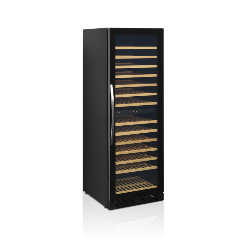 Wijnkelder 1 Deur met Glazen Paneel zonder Frame - 163 Flessen | TEFCOLD Wijnkelder 1 Deur met Glazen Paneel zonder Frame - 163 Flessen | TEFCOLD
