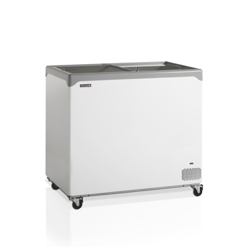 White Ice Chest Freezer 218L TEFCOLD - Optimal presentation for your frozen products White Ice Chest Freezer 218L TEFCOLD - Optimal presentation for your frozen products