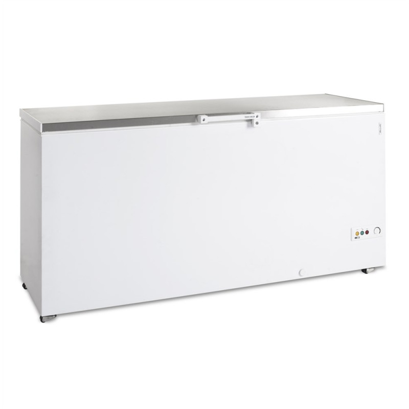 RVS IJs Kistvriezer - 557L TEFCOLD RVS IJs Kistvriezer - 557L TEFCOLD