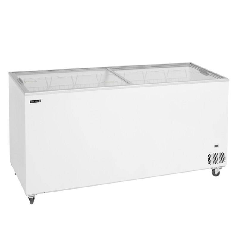 TEFCOLD 486L Vrieskist voor IJs - Schuifbare Glazen Deksel TEFCOLD 486L Vrieskist voor IJs - Schuifbare Glazen Deksel