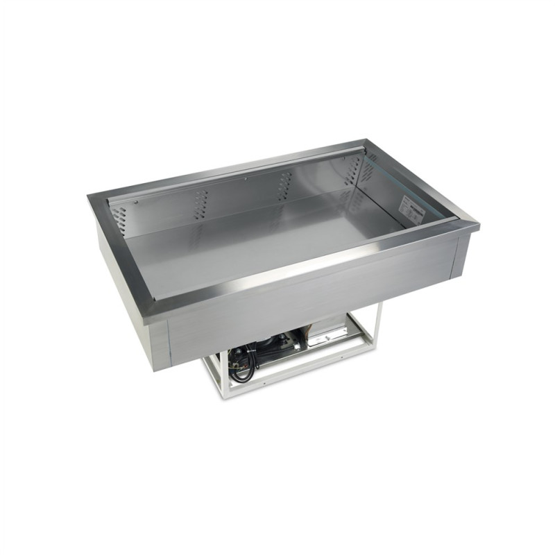 Cuve Réfrigérée Ventilée Inox 3 GN 1/1 - TEFCOLD 96 L optimise conservation et présentation. Cuve Réfrigérée Ventilée Inox 3 GN 1/1 - TEFCOLD 96 L optimise conservation et présentation.