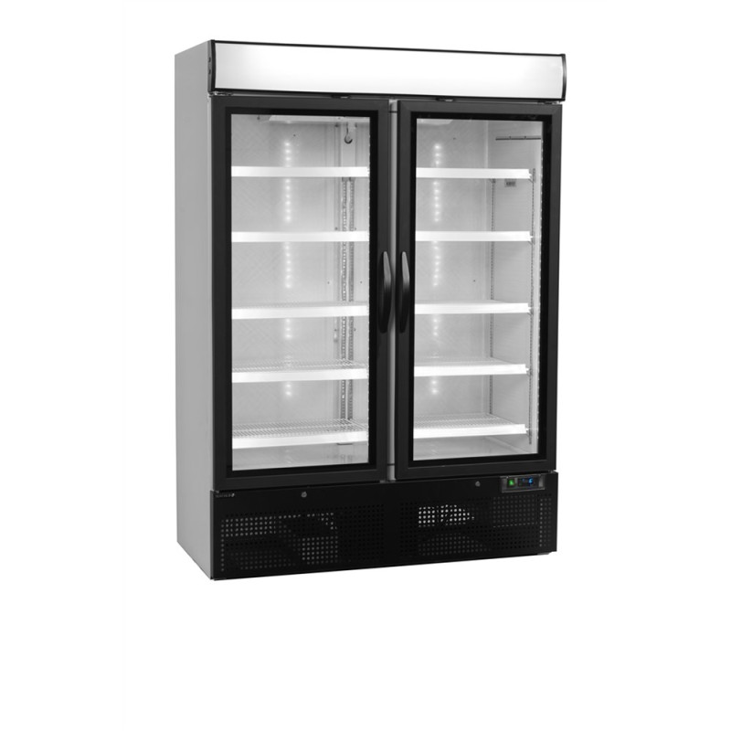 Koelkastkast 2 Glazen Deuren Wit - 1079 L TEFCOLD NC5000G Koelkastkast 2 Glazen Deuren Wit - 1079 L TEFCOLD NC5000G