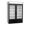 Koelkastkast 2 Glazen Deuren Wit - 1079 L TEFCOLD NC5000G