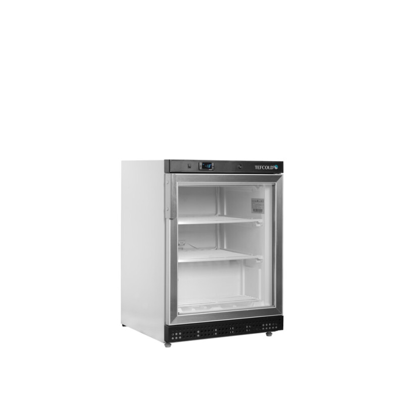 Glasfront-Gefrierschrank TEFCOLD 120 L Weiß - Hohe Qualität Glasfront-Gefrierschrank TEFCOLD 120 L Weiß - Hohe Qualität