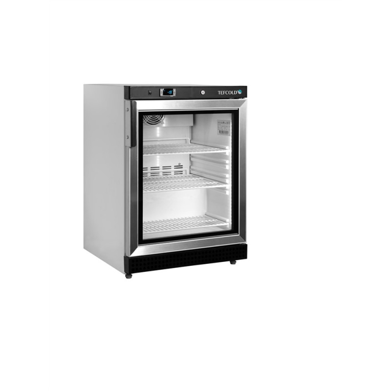 Negatieve Koelkastkast 120L Glazen TEFCOLD Wit Negatieve Koelkastkast 120L Glazen TEFCOLD Wit