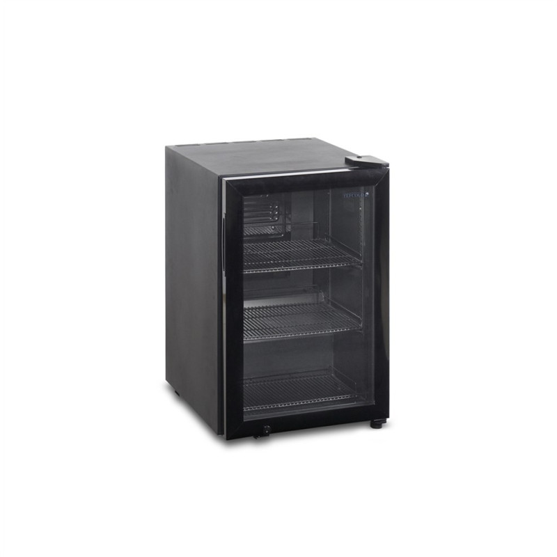 Glazen Positieve Koelkast TEFCOLD - 58 L: Elegante Presentatie & Optimale Bewaring Glazen Positieve Koelkast TEFCOLD - 58 L: Elegante Presentatie & Optimale Bewaring
