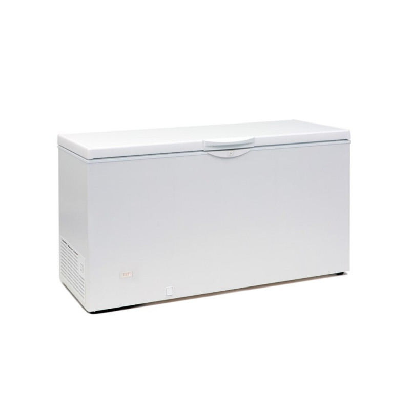 Witte Kistkoelkast - 411L TEFCOLD EBC53: Statische Koeling, Laag Verbruik. Witte Kistkoelkast - 411L TEFCOLD EBC53: Statische Koeling, Laag Verbruik.