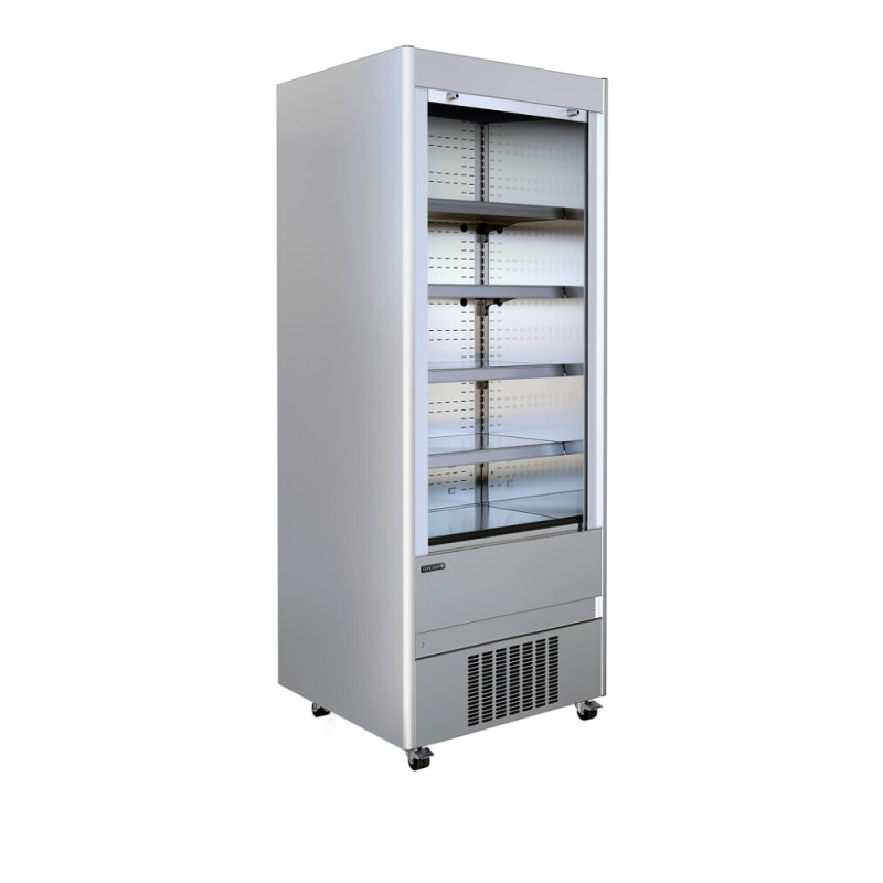 Edelstahl-Kühlvitrine MCX90M - Qualität TEFCOLD Edelstahl-Kühlvitrine MCX90M - Qualität TEFCOLD