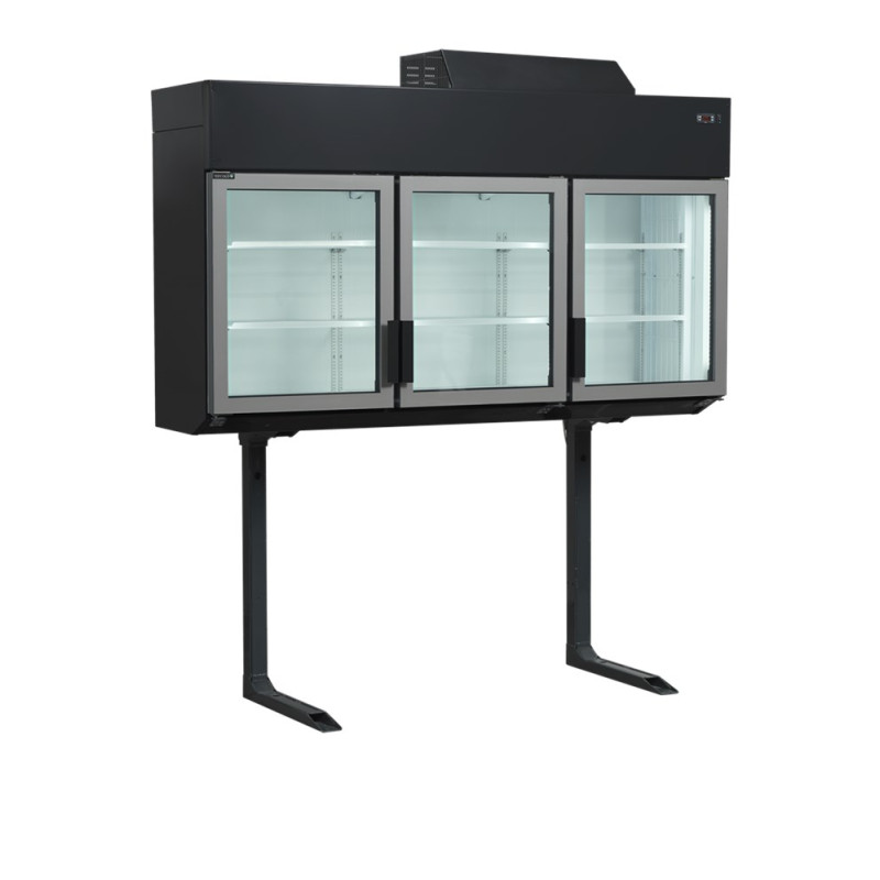 Congelator Kast Zwart 3 Deuren 545 L TEFCOLD MTF185B - Geventileerde Tangentiële Koeling Congelator Kast Zwart 3 Deuren 545 L TEFCOLD MTF185B - Geventileerde Tangentiële Koeling