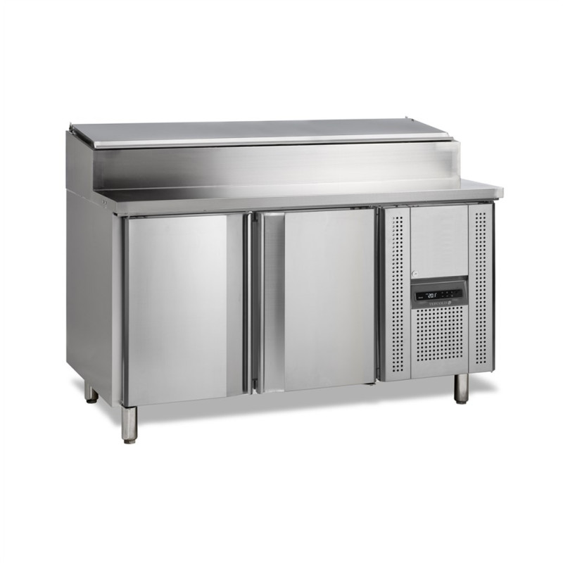 Table réfrigérée TEFCOLD en inox - 8 GN 1/3 Table réfrigérée TEFCOLD en inox - 8 GN 1/3