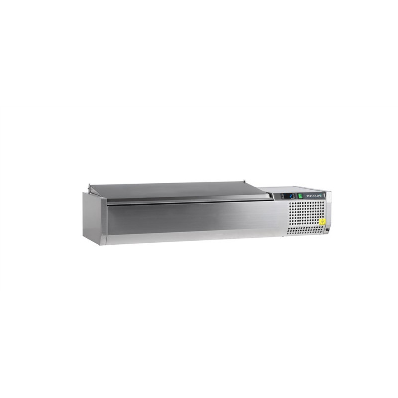 Saladette Inox TEFCOLD - Statisch - 5 GN 1/4 Saladette Inox TEFCOLD - Statisch - 5 GN 1/4
