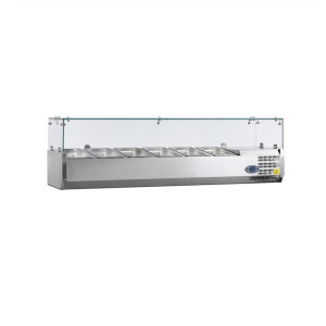 Saladette zum Aufstellen TEFCOLD - 54 L - Statische Kühlung