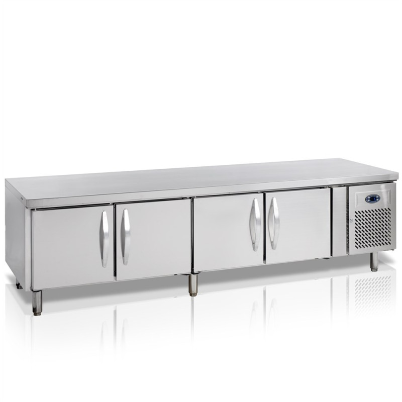 Tischkühler Positiv TEFCOLD GN 1/1 - 350 L - 4 Türen, Design & Robust Tischkühler Positiv TEFCOLD GN 1/1 - 350 L - 4 Türen, Design & Robust