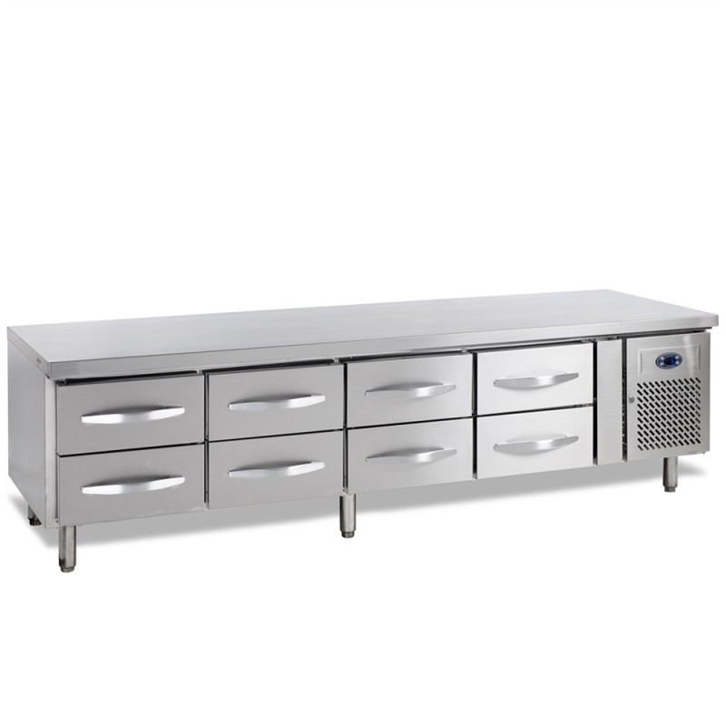 Positieve Koelwerkbank GN1/1 - 350 L, 8 Laden TEFCOLD Positieve Koelwerkbank GN1/1 - 350 L, 8 Laden TEFCOLD