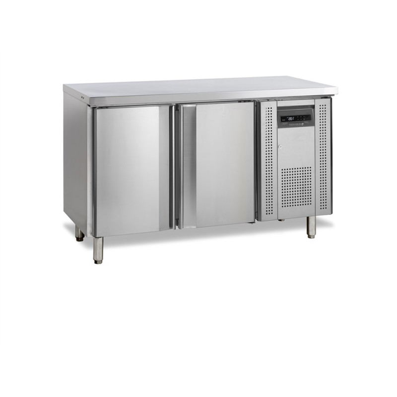 Table Réfrigérée Positive 2 Portes Pleines - 230L TEFCOLD: Performante et pratique pour professionnels de cuisine Table Réfrigérée Positive 2 Portes Pleines - 230L TEFCOLD: Performante et pratique pour professionnels de cuisine