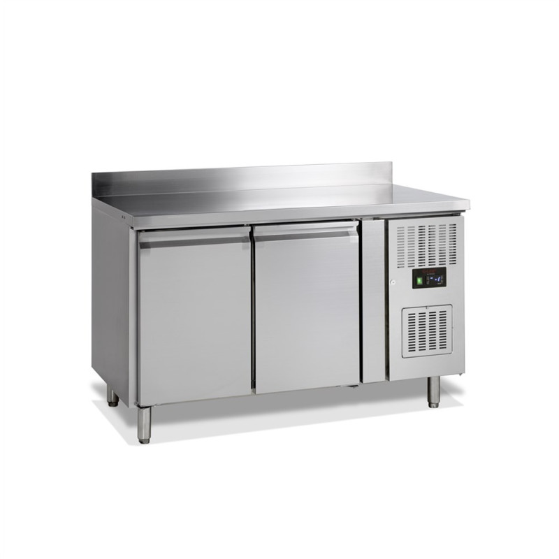 Positive Kühltisch 2 Türen mit Aufkantung - 272 L | TEFCOLD, Gastronomieprofi Positive Kühltisch 2 Türen mit Aufkantung - 272 L | TEFCOLD, Gastronomieprofi