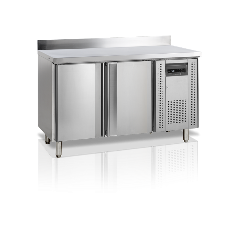 Refroidisseur de Comptoir à Snacks avec Dosseret - 2 Portes - 230 L - Tefcold | Stockage optimal des aliments frais Refroidisseur de Comptoir à Snacks avec Dosseret - 2 Portes - 230 L - Tefcold | Stockage optimal des aliments frais