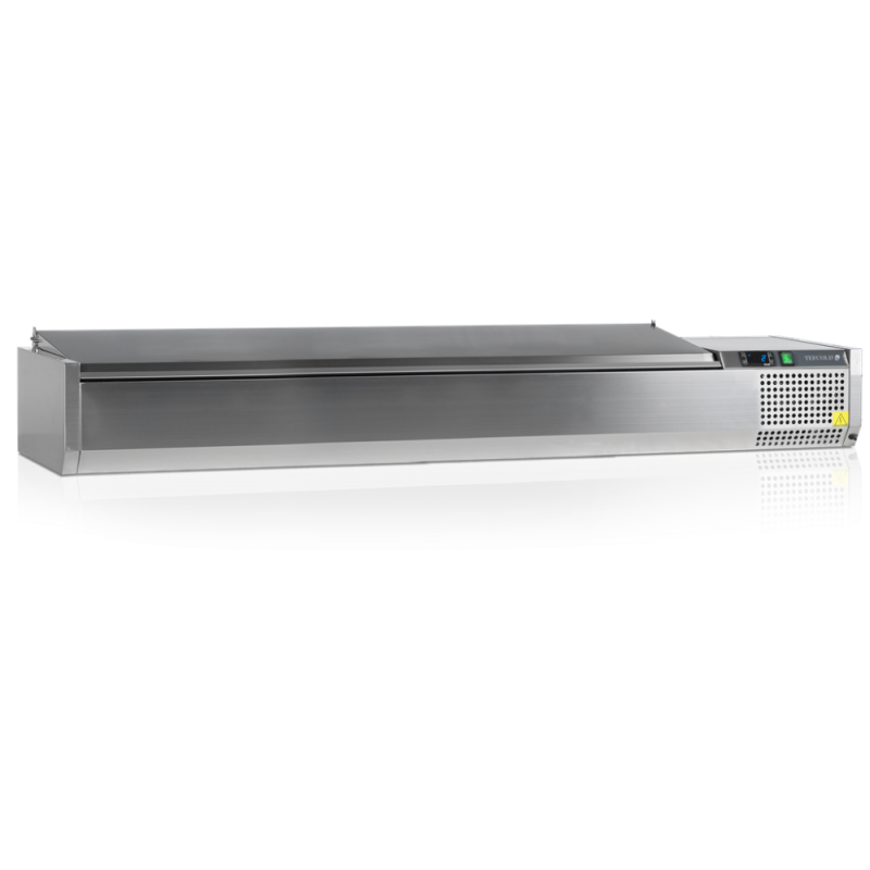 Saladette à Poser Inox - 9 GN 1/3 TEFCOLD: Pratique et Élégante Saladette à Poser Inox - 9 GN 1/3 TEFCOLD: Pratique et Élégante