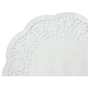 Napperons Ronds en Papier 300 mm Lot de 250 - Olympia: Élégance et Hygiène