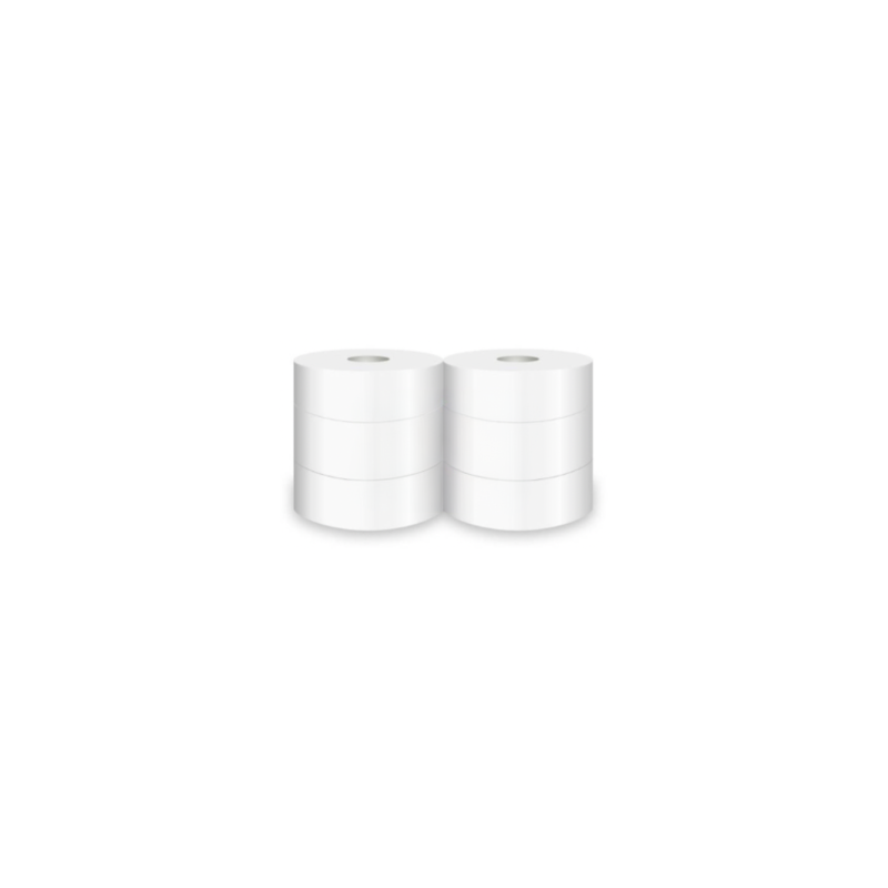 Papier Toilette Maxi Jumbo 300 m - Lot de 6 Papier Toilette Maxi Jumbo 300 m - Lot de 6