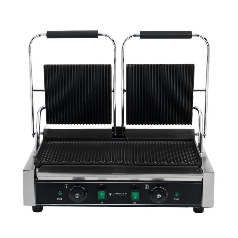 Grill Panini Double - Gerillte Platten - Dynasteel Grill Panini Double - Gerillte Platten - Dynasteel