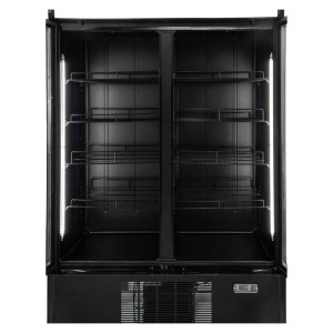 Koelvitrine voor Dranken - 2 Deuren - 1000 L - Dynasteel