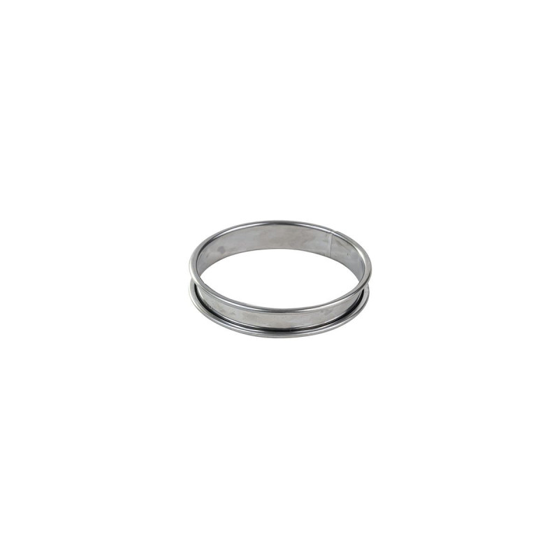 Cercle à Tarte Inox Gobel ⌀120 mm Bord Roulé Cercle à Tarte Inox Gobel ⌀120 mm Bord Roulé
