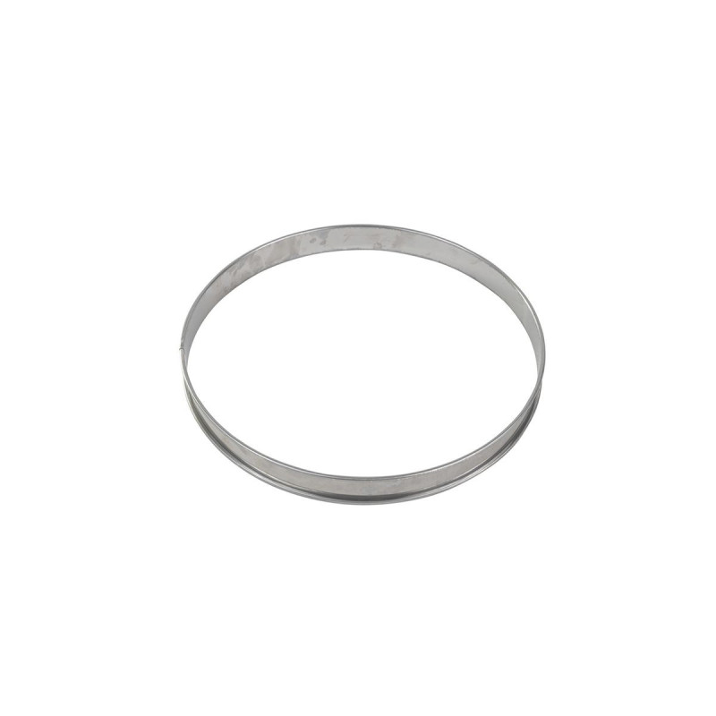 Tarteform Edelstahl mit gerolltem Rand ⌀220 mm Gobel Tarteform Edelstahl mit gerolltem Rand ⌀220 mm Gobel