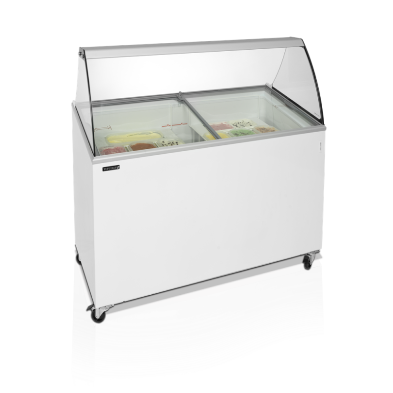 Vitrine à Crème Glacée TEFCOLD - Stockage Optimal & Présentation Élégante Vitrine à Crème Glacée TEFCOLD - Stockage Optimal & Présentation Élégante