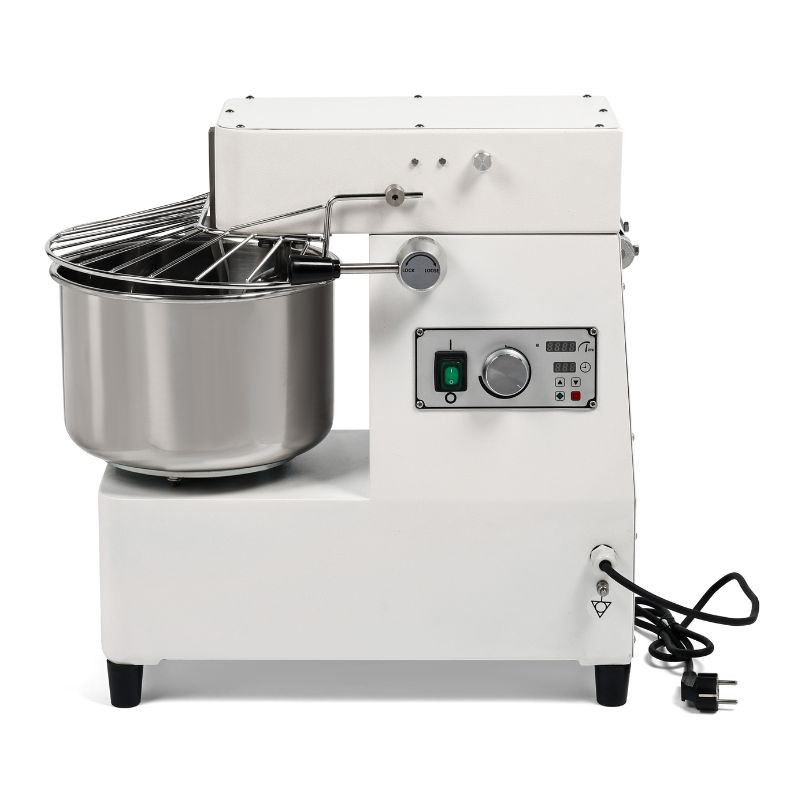 Knetmaschine 50 L mit abnehmbarem Kessel und hochklappbarem Kopf - Variable Geschwindigkeit - Dynasteel Knetmaschine 50 L mit abnehmbarem Kessel und hochklappbarem Kopf - Variable Geschwindigkeit - Dynasteel