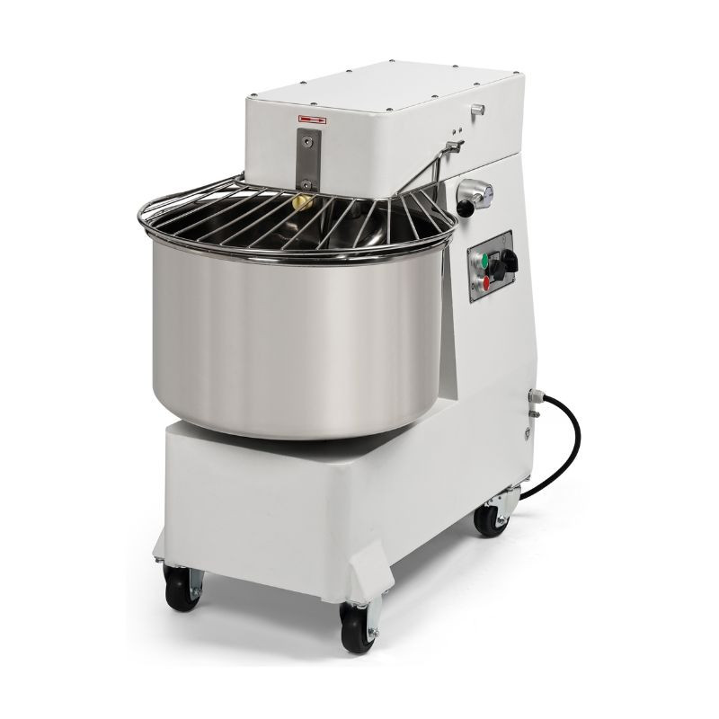20 L Fixed Bowl and Tiltable Head Mixer - 1 Speed - Dynasteel 20 L Fixed Bowl and Tiltable Head Mixer - 1 Speed - Dynasteel