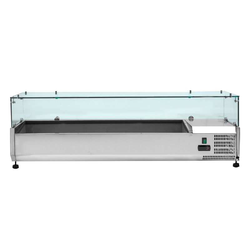 Saladette Koelvitrine GN 1/3 en 1/2 - Dynasteel Efficiënt Saladette Koelvitrine GN 1/3 en 1/2 - Dynasteel Efficiënt