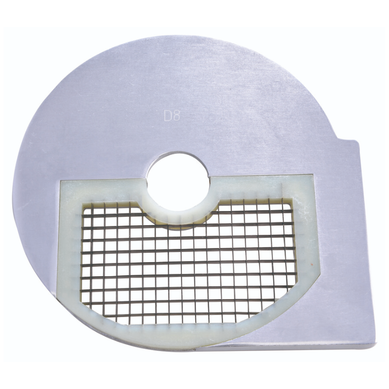 Scheibe für 8 mm dicke Mazedonien für Gemüseschneider 550 W - Dynasteel Scheibe für 8 mm dicke Mazedonien für Gemüseschneider 550 W - Dynasteel