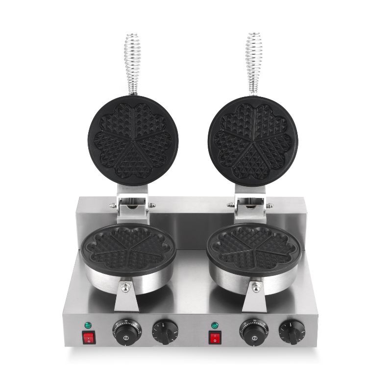 Doppel-Elektrowaffeleisen - Herz - Dynasteel Doppel-Elektrowaffeleisen - Herz - Dynasteel