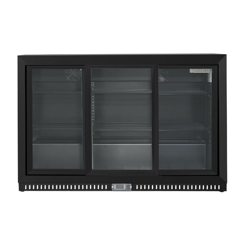 Rückkühlschrank Skinplate - 3 Schiebetüren aus Glas - 328 L - Dynasteel Rückkühlschrank Skinplate - 3 Schiebetüren aus Glas - 328 L - Dynasteel