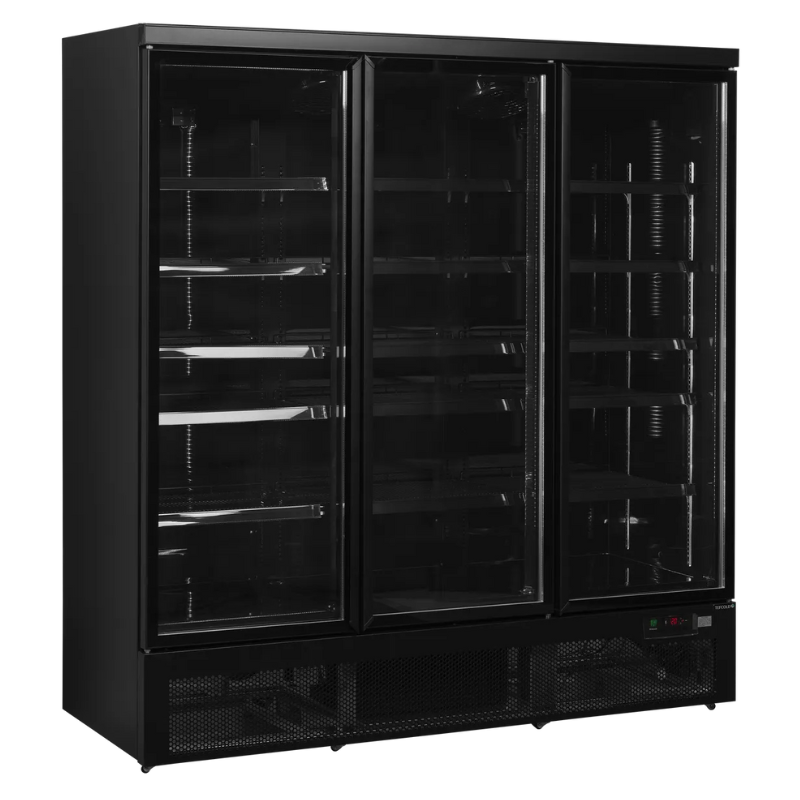 Positieve Koelkastkast 3 Glazen Deuren - 1664 L - TEFCOLD Positieve Koelkastkast 3 Glazen Deuren - 1664 L - TEFCOLD