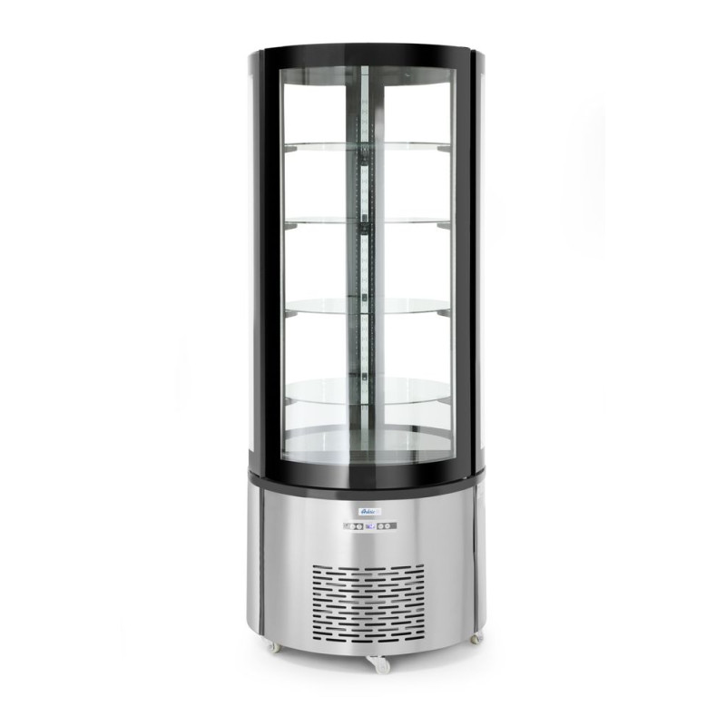 Round Pastry Display Case - 360 L Hendi Round Pastry Display Case - 360 L Hendi