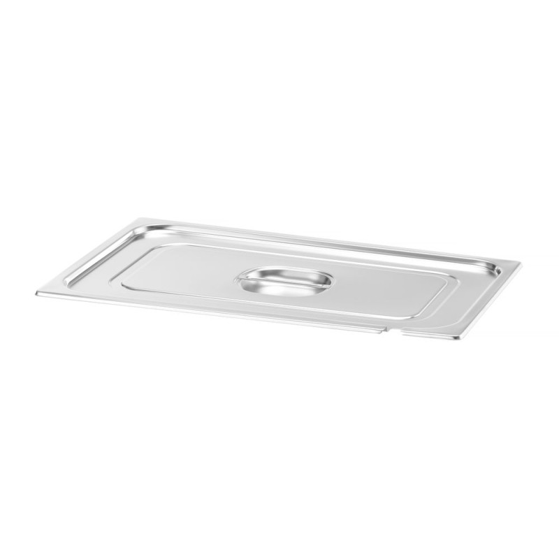 Gastronorm lid with ladle notch - Brand HENDI - Fourniresto Gastronorm lid with ladle notch - Brand HENDI - Fourniresto
