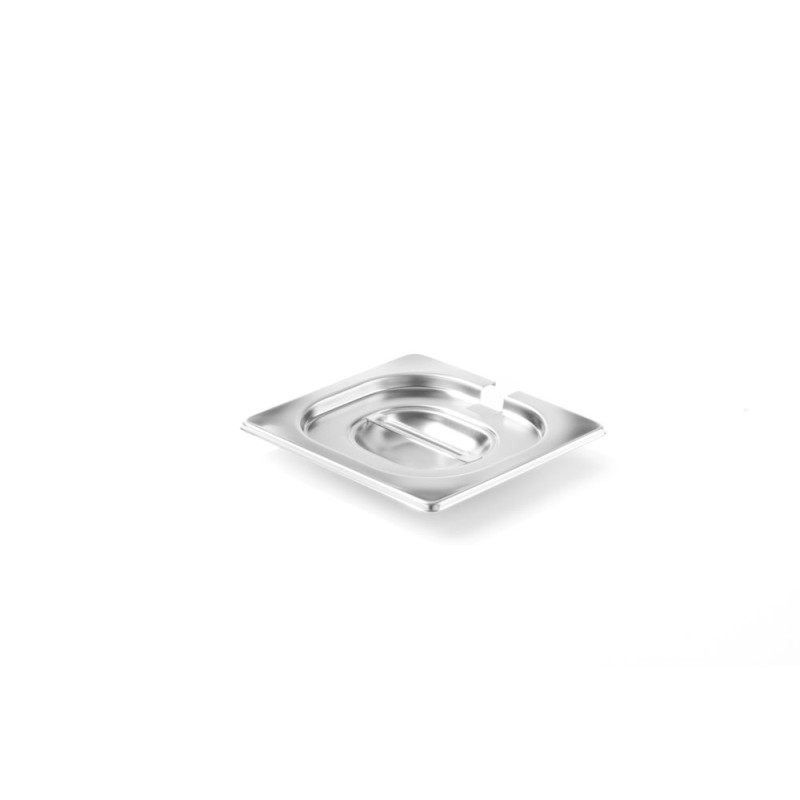 Gastronorm lid with ladle notch - Brand HENDI - Fourniresto Gastronorm lid with ladle notch - Brand HENDI - Fourniresto